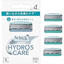 Amazon.co.jp: Schick(シック) ハイドロ5ケア 替刃(4コ入) 髭剃り